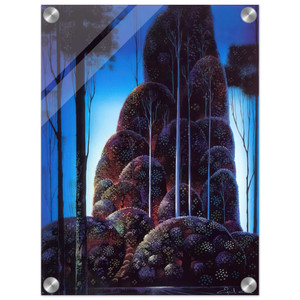 Eyvind Earle  Tall Trees Acrylic Print