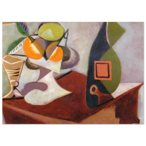 Pablo Picasso  Still life with lemon and oranges Fine Art Poster / Art Print