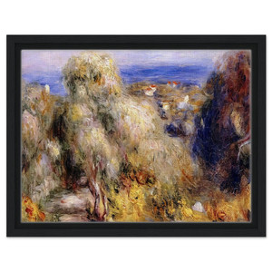 PierreAuguste Renoir  View of Cannet Framed Canvas