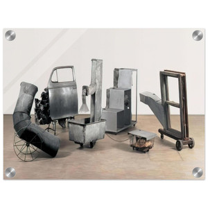 Robert Rauschenberg  ORACLE 1965 Acrylic Print