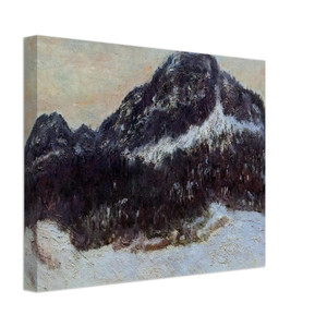 claude monet  Mount Kolsaas 2 Canvas