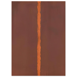 Barnett Newman  Onement I Fine Art Poster / Art Print