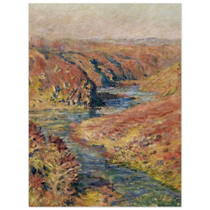 claude monet  The Valley of Creuse at Fresselines Wood Print