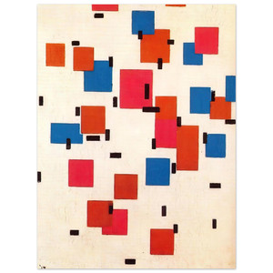 Piet Mondrian  Composition in Color A Aluminum Print