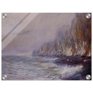 claude monet  The Effect of Fog near Dieppe Acrylic Print
