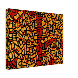 Keith Haring  UNTITLED 1979 N3 Canvas