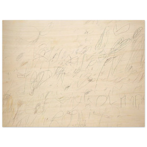 Cy Twombly  Olympia Wood Print