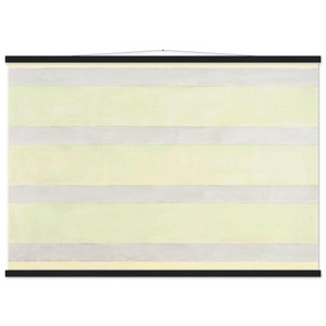 Agnes Martin  Untitled 11 Museum-Quality Matte Paper Poster with Hanger