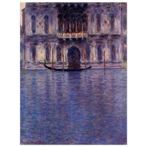 claude monet  Palazzo Contarini 2 Aluminum Print