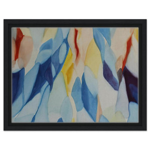 Alice Baber  The Way of the Wind Framed Canvas