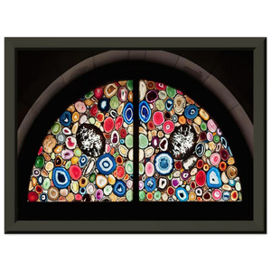 Sigmar Polke  AHATFENSTER 2009 3 Premium Metal Framed Art Print / Poster