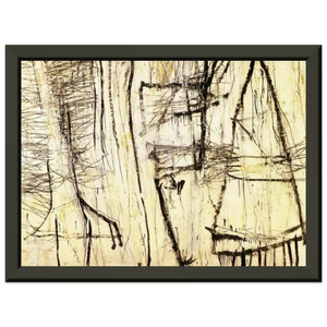 Cy Twombly  Tiznit Premium Metal Framed Art Print / Poster