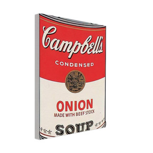 Andy Warhol  Campbells Soup Can  onion  Canvas