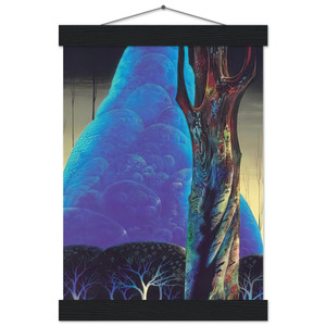 Eyvind Earle  Blue Nocturne Museum-Quality Matte Paper Poster with Hanger