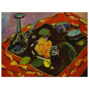 Henri Matisse  DISHES AND FRUIT 1906 Wood Print