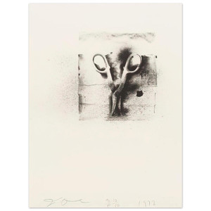 Jim Dine  UNTITLED FROM TEN WINTER TOOLS 1973 2 Aluminum Print