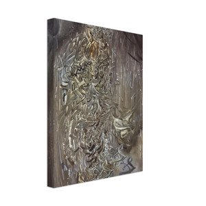 Salvador Dali  SAINT SURROUNDED BY THREE PI MESONS Canvas