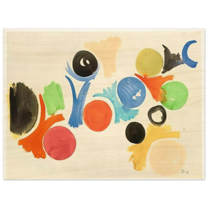 Alfred Manessier  Untitled  1957 N6 Wood Print