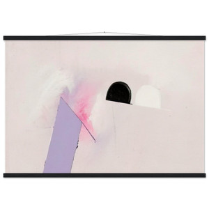 Luis Feito  Untitled N26 Museum-Quality Matte Paper Poster with Hanger