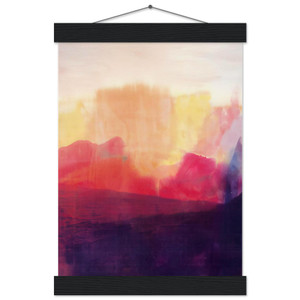 Ronnie Landfield  The Source  1993 Museum-Quality Matte Paper Poster with Hanger