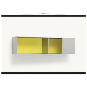 Donald Judd Untitled Menziken 8752 1987 Matte Paper Poster with Hanger