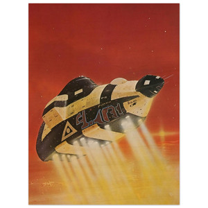 Chris Foss  Chris Foss N21 Wood Print