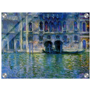 claude monet  Palazzo da Mula at Venice Acrylic Print