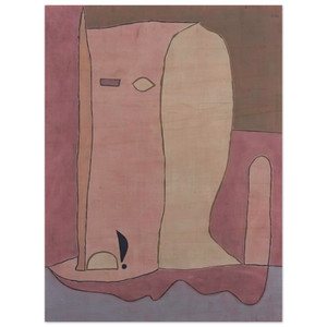 Paul Klee  GARDEN FIGURE 1940 Wood Print