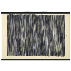 Gene Davis  Adams Rib  1980 Museum-Quality Matte Paper Poster with Hanger