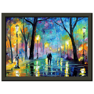 Leonid Afremov  Leonid Afremov N35 Premium Metal Framed Art Print / Poster