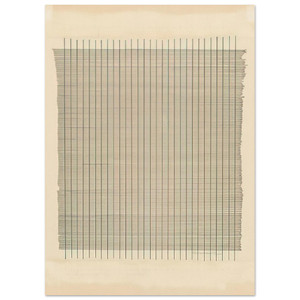 Agnes Martin  Tremolo Fine Art Poster / Art Print