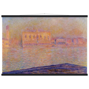 Claude Monet Doges Palace, San Giorgio Maggiore Matte Paper Poster with Hanger