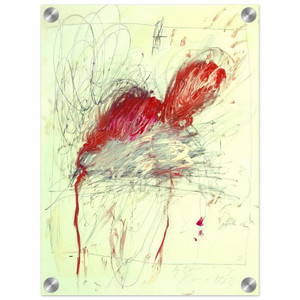 Cy Twombly  Leda and the Swan Acrylic Print