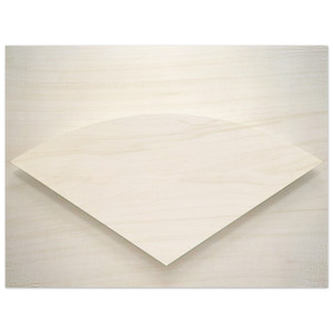 Ellsworth Kelly  White Curve Wood Print
