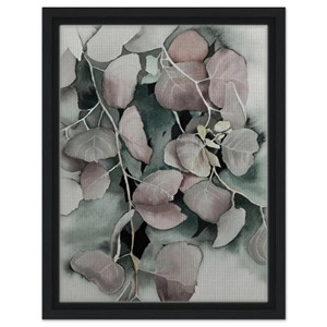 Eyvind Earle  Autumn Leaves Framed Canvas