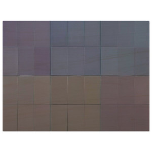 Fernand Leduc  Microchromie gris puissance 6 Wood Print