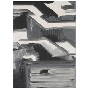 Gerhard Richter  TOWNSCAPE 1968 0 Fine Art Poster / Art Print