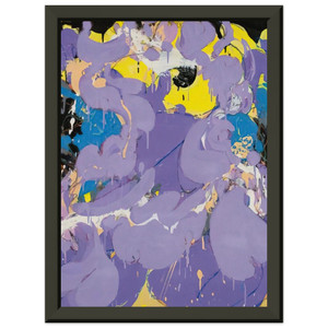Norman Bluhm  Untitled  1978 N2 Premium Metal Framed Art Print / Poster