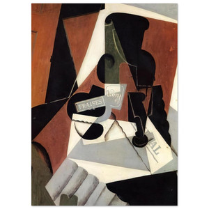 Juan Gris  STRAWBERRY JAM 1917 Fine Art Poster / Art Print