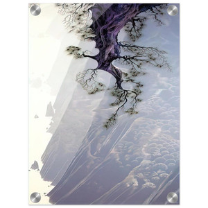 Eyvind Earle  Mountain Rise Acrylic Print