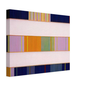 Gene Davis  Triple Jump  1962 Canvas