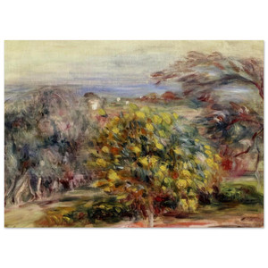 PierreAuguste Renoir  Landscape at Collettes Fine Art Poster / Art Print