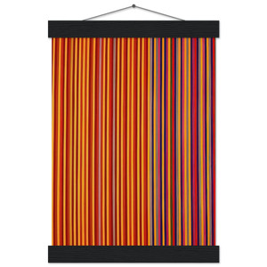 Gene Davis  Equinox  1965 Museum-Quality Matte Paper Poster with Hanger