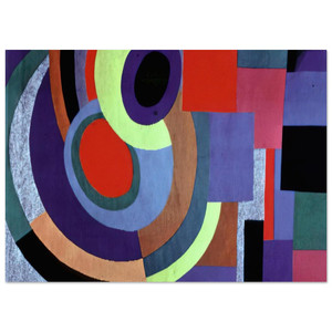 Sonia Delaunay  ICARUS Fine Art Poster / Art Print