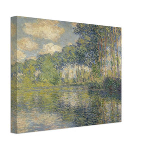 claude monet  Poplars on the Epte Canvas