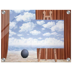 Rene Magritte  THE FAIR CAPTIVE 1965 Acrylic Print