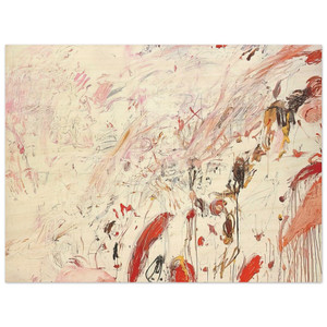 Cy Twombly  Ferragosto III Wood Print