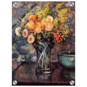 Theo van Rysselberghe  VASE OF FLOWERS N2 Acrylic Print