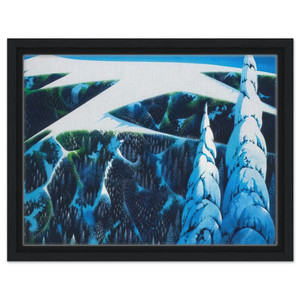 Eyvind Earle  Sangre De Cristo Range Framed Canvas