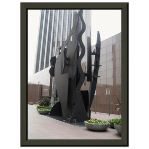 Louise Nevelson  NIGHT SAIL 1983 Premium Metal Framed Art Print / Poster